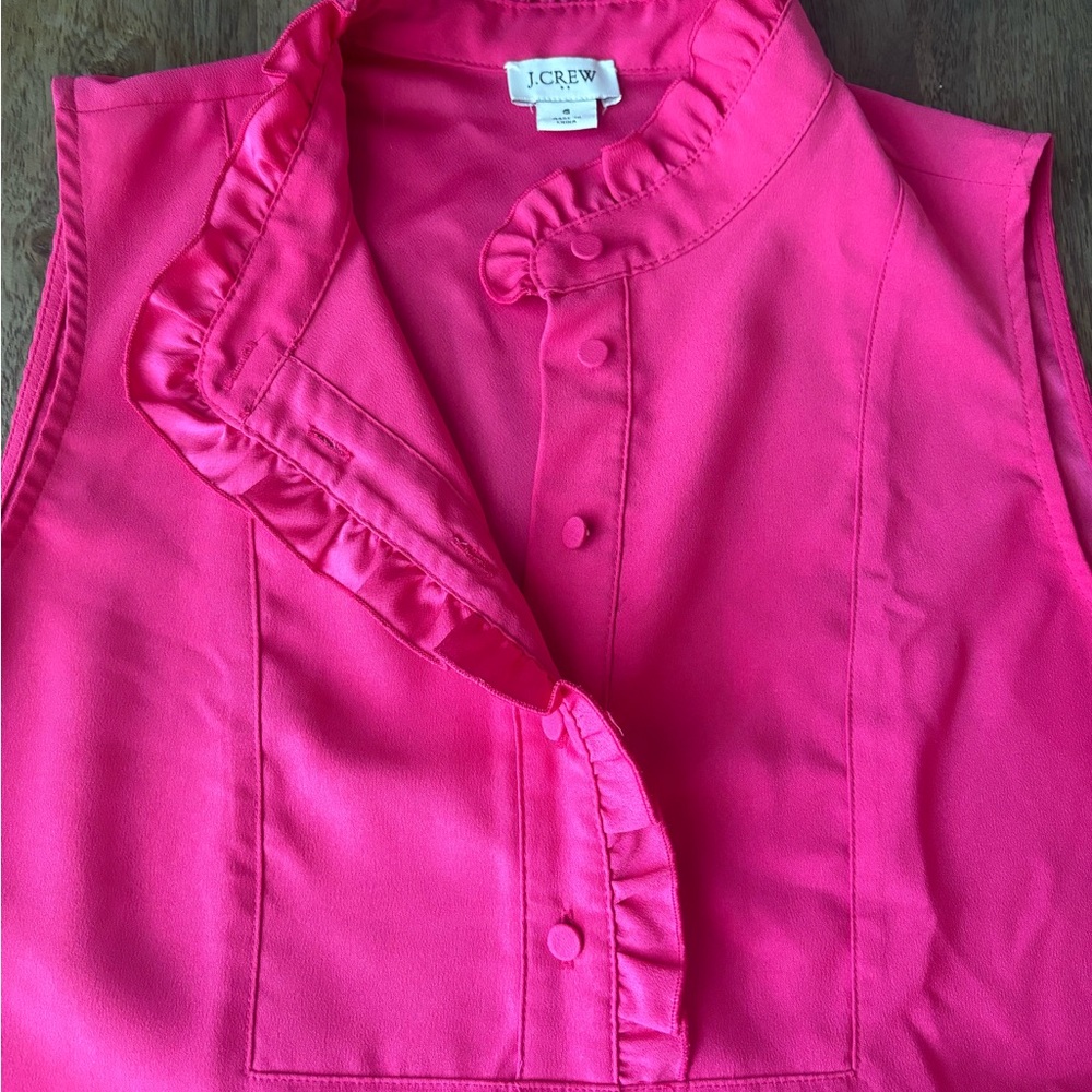 J Crew, Pink, Size 6, worn 2x, sleeveless, versatile
